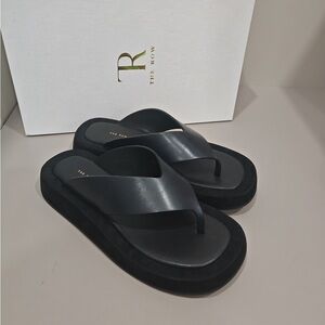 THE ROW Women's Black Sandals Size 37